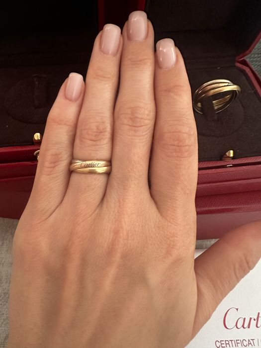 Cartier Trinity обручки каблучки кольца