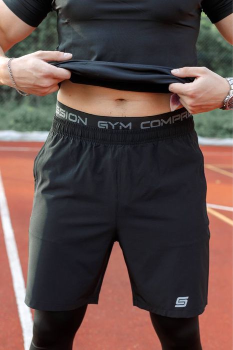 Компресійний костюм 5в1:Рашгард,футболка,шорти,легінси,худі (Оригінал)