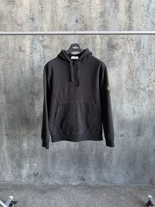 Худи Stone Island Garment Dyed Black