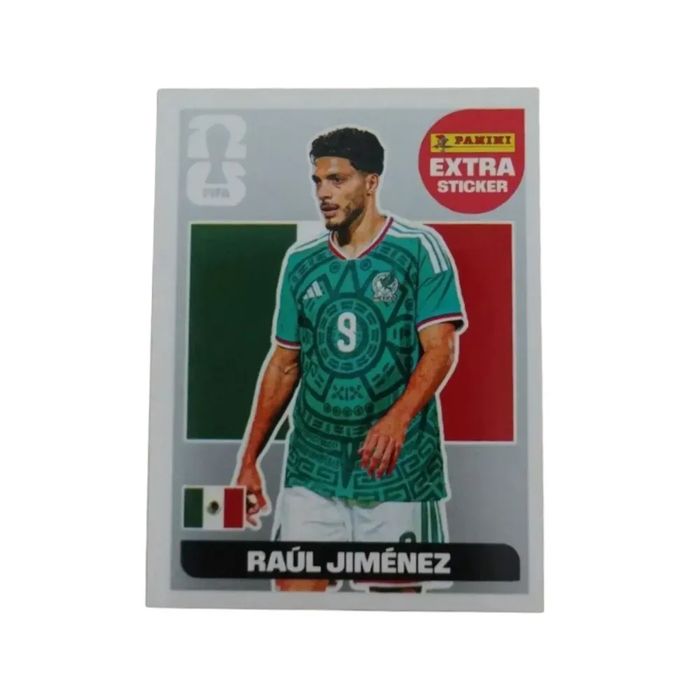 Cromo Prateado Raul Jimenez