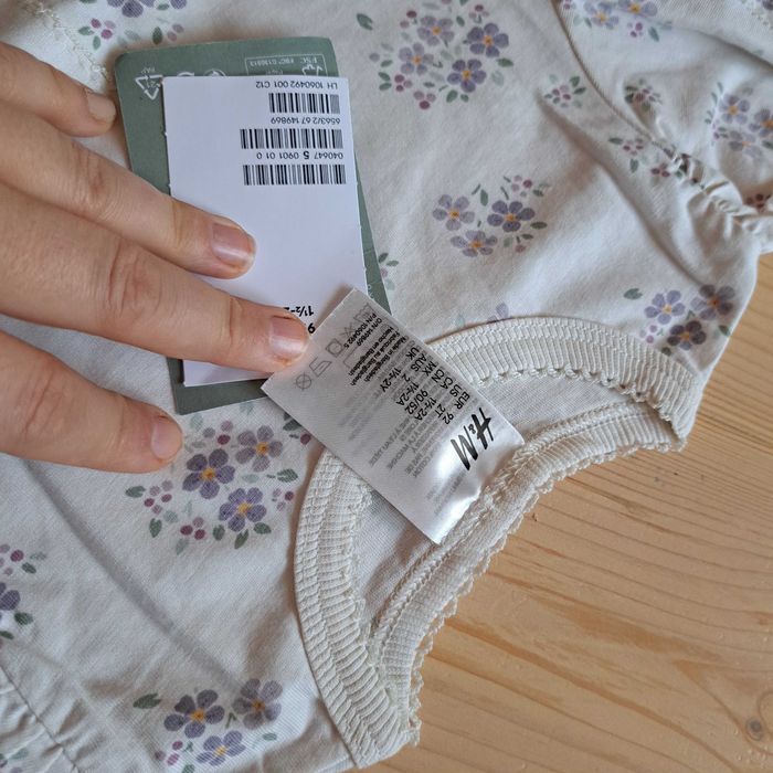 92 2 lata H&M rampersy bawełna organiczna