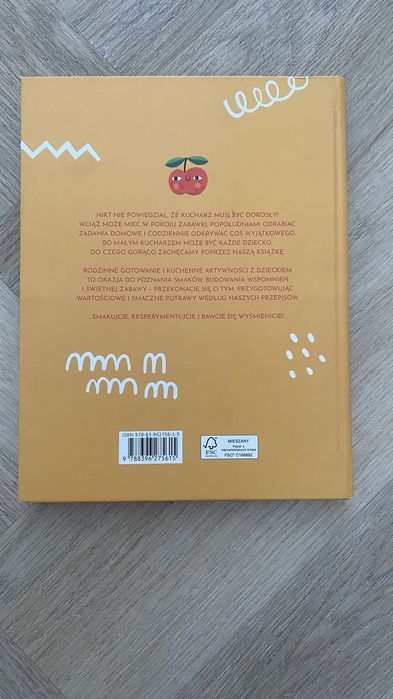 Książka kucharska z przepisami Czas na małych kucharzy