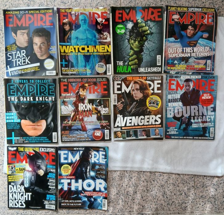 Lote Revistas Empire