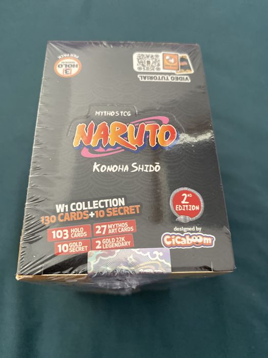 Naruto TCG: First set 2nd Edition Booster box (EN)