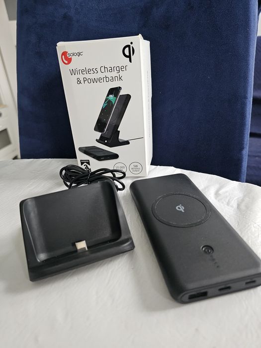 Bezprzewodowa ładowarka i Power bank