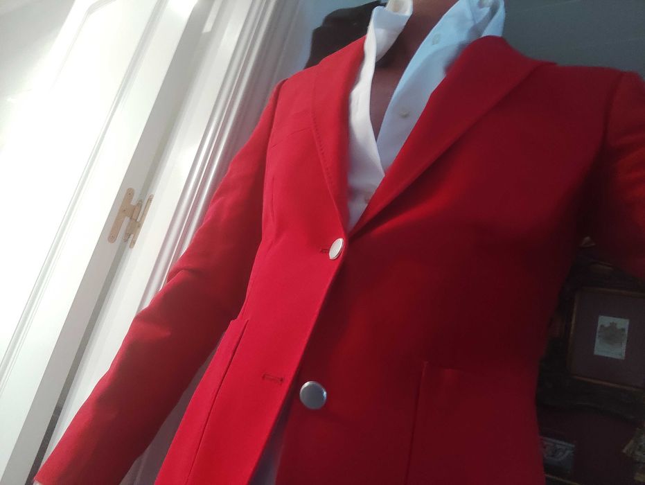 Blazer vermelho Oficina Mustra -NOVO