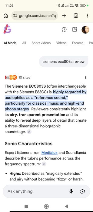 Válvulas Siemens ECC803s novas