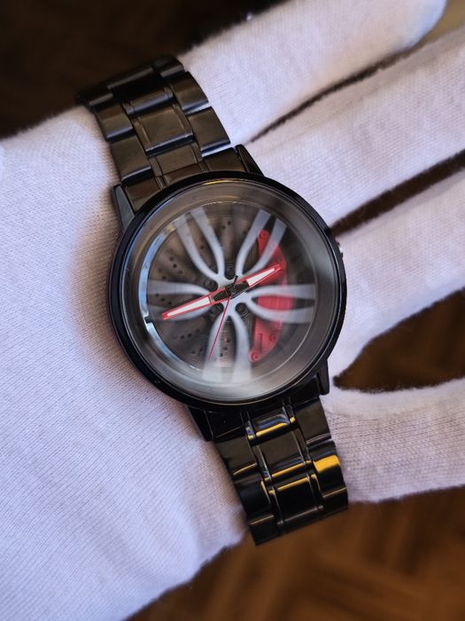 Relógio Spinning Wheel Desportivo em aço inoxidável.