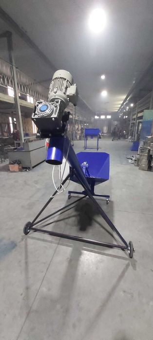 Шнековый погрузчик, винтовой конвейер, шнек зерна, секция 2 м, ф133 мм