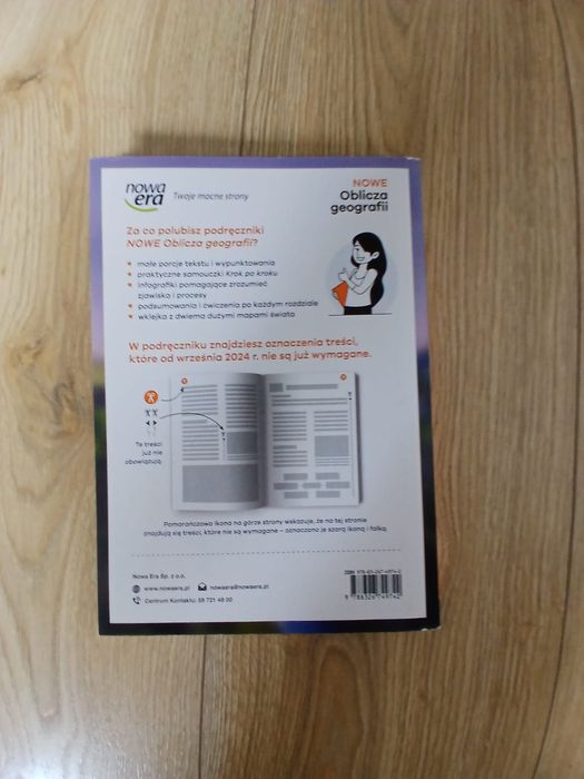 Nowe oblicza geografii 1 podręcznik+ćwiczenia