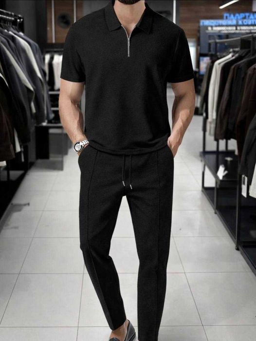 Весняний чоловічий костюм трикотаж/Весенний мужской костюм мод 1030