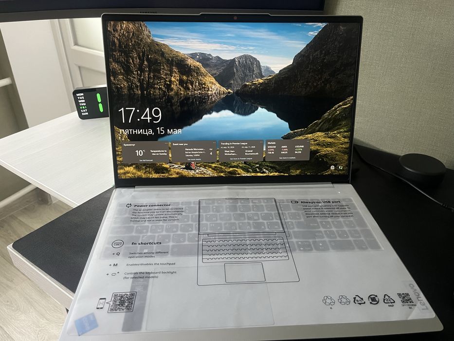Ноутбук Lenovo IdeaPad Slim 5 IAH8 Cloud Grey (83BG001ARA)