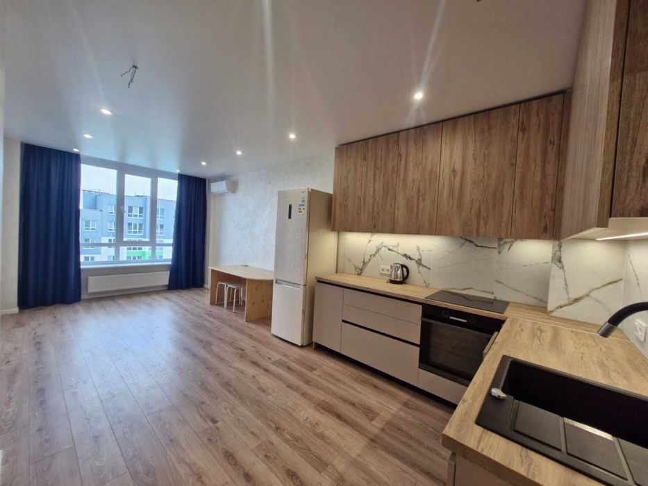 Однокімнатна квартира 46м2 з новим ремонтом в ЖК Сіті Парк