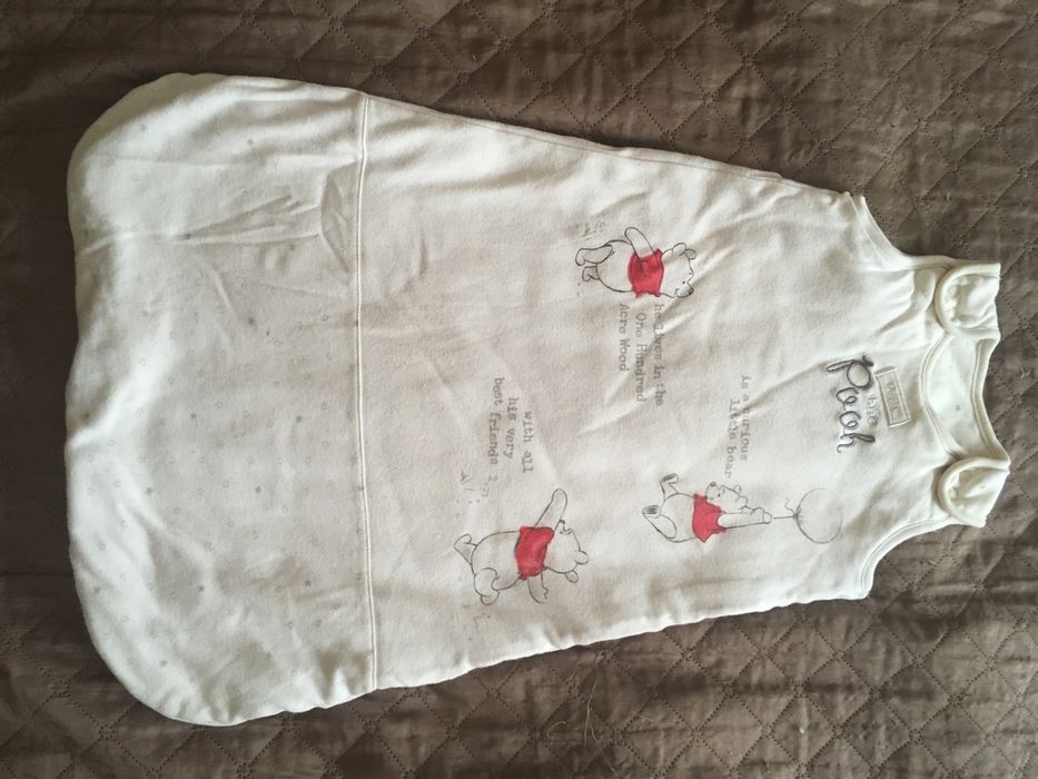 Śpiworek dziecięcy z kubusiem puchatkiem