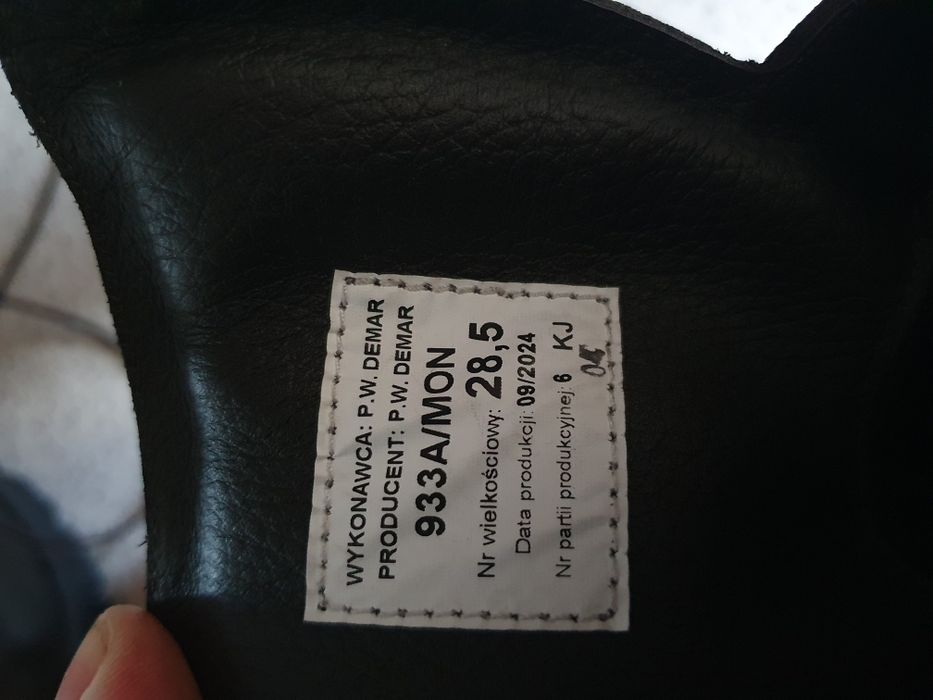 Buty wojskowe rozm. 44