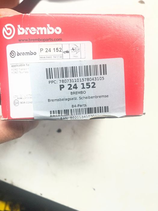 Ford Tourneo Pastilhas Brembo novas