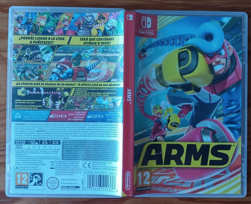 Arms Nintendo switch