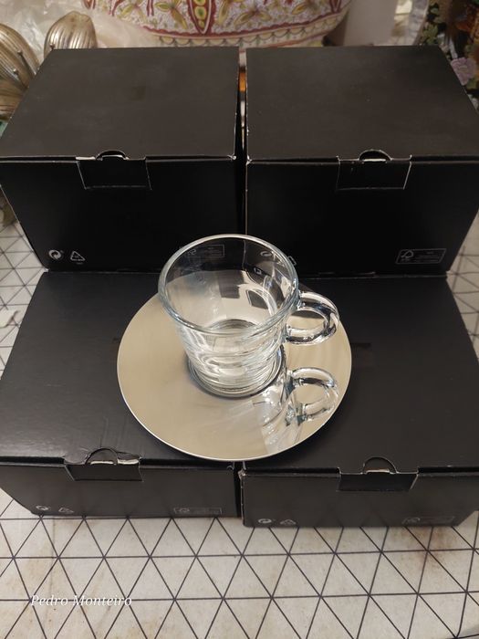 8 Chavenas Nespresso View NOVAS NUNCA USADAS
