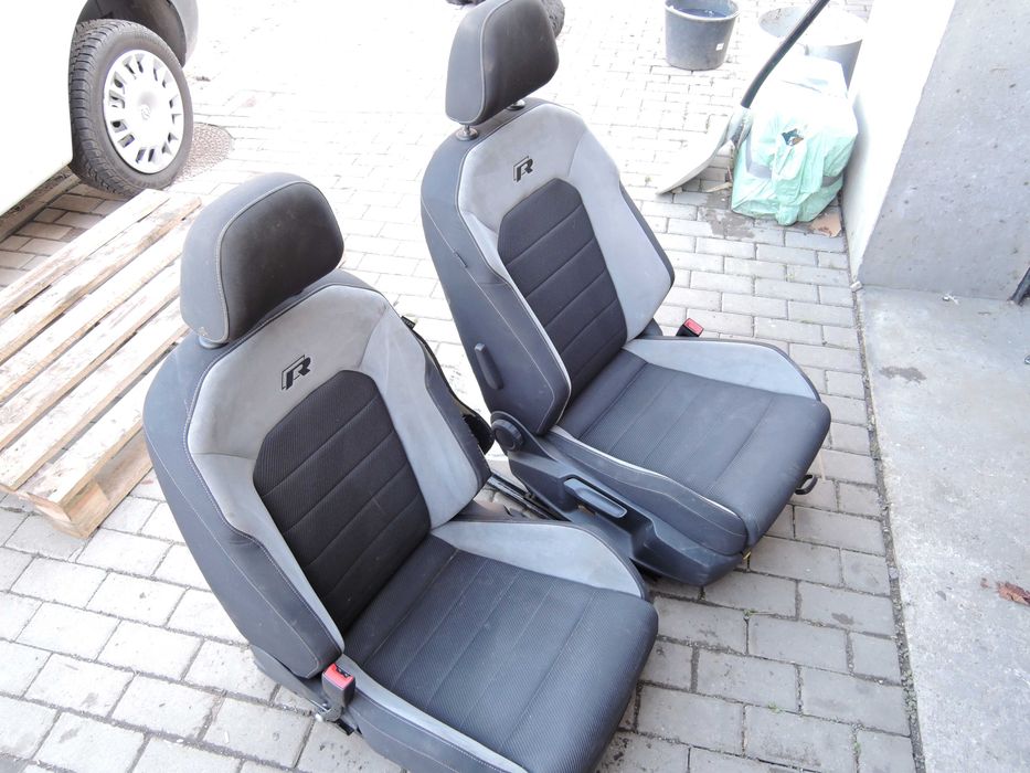 Fotel Fotele VW GOLF 7 R  komplet