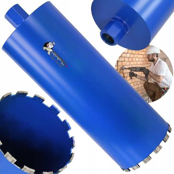 WIERTŁO KORONOWE DIAMENTOWE DO BETONU 162x10x450mm wiertnica otwornica