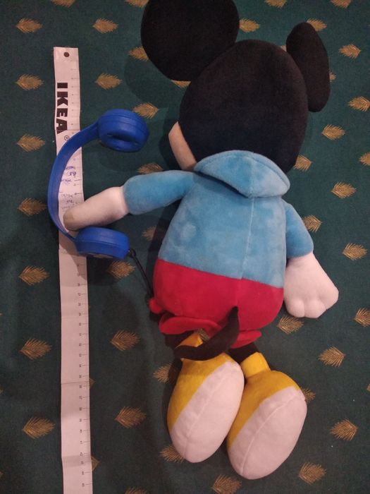 Mickey com auscultadores aprox 40cm