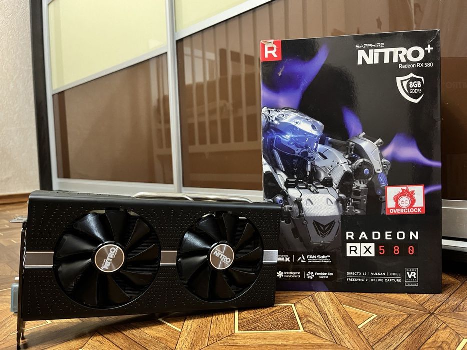 RX580 8gb Sapphire Nitro+ ігрова відеокарта: 2 950 грн. - Комплектуючі ...
