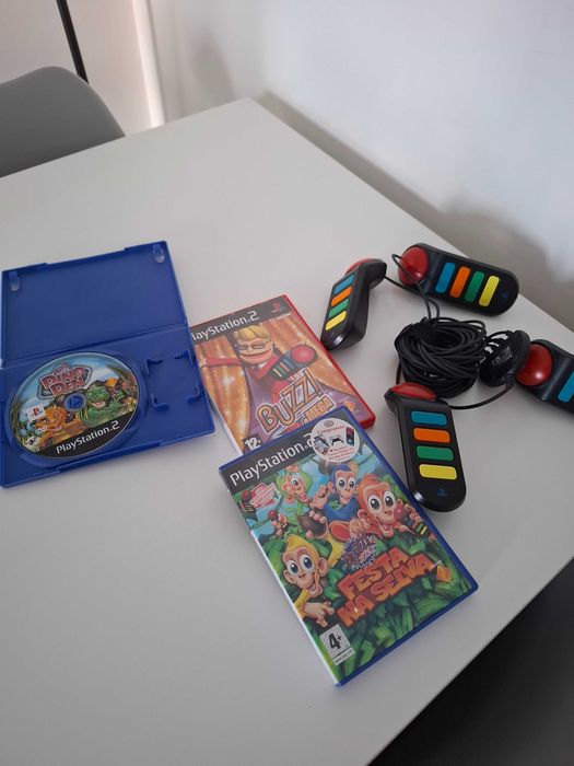 Campainhas Buzz + Jogos