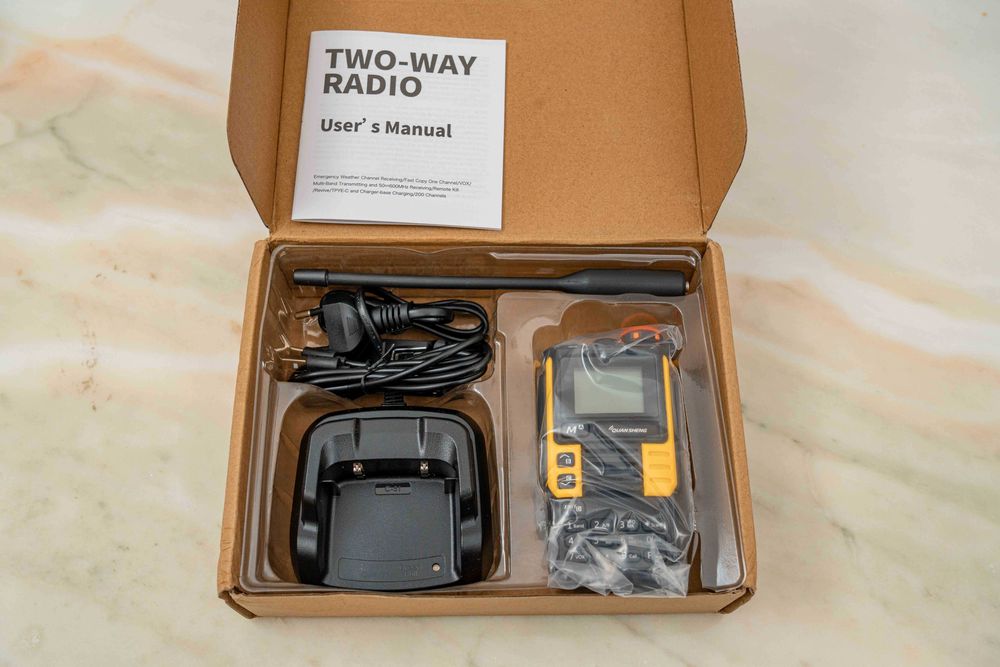 walkie talkie Quansheng UV-K5(8) novo na embalagem.