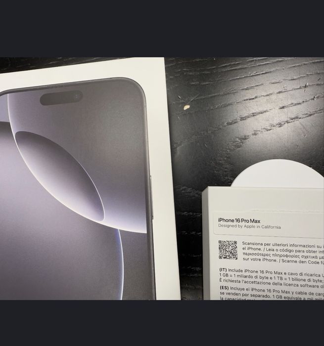 Caixa Iphone 16 Pro Max