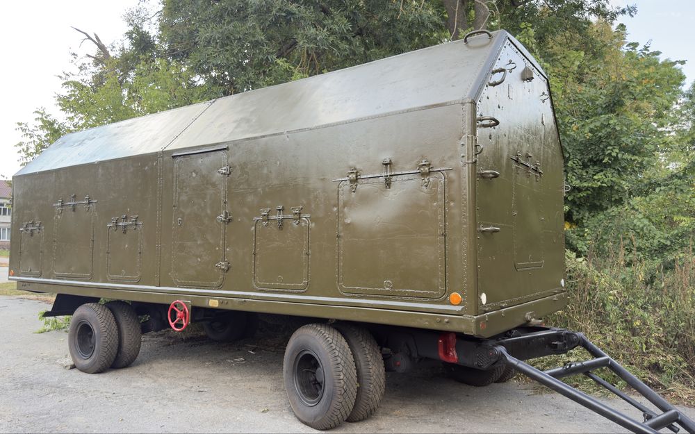 Прицеп кунг Маз П-10