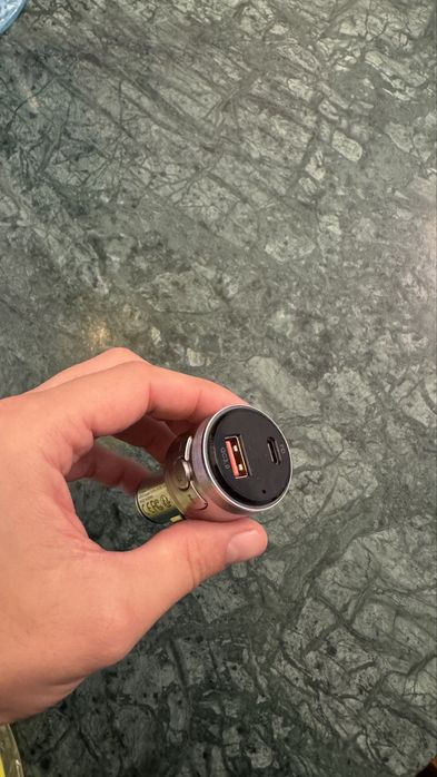 Adaptador bluethooth para isqueiro carro USB / USB-C