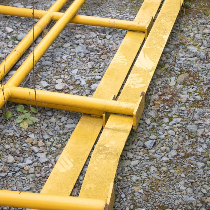 Bariery Ochronne -Solidna Konstrukcja Wytrzymałość- kolor żółty
