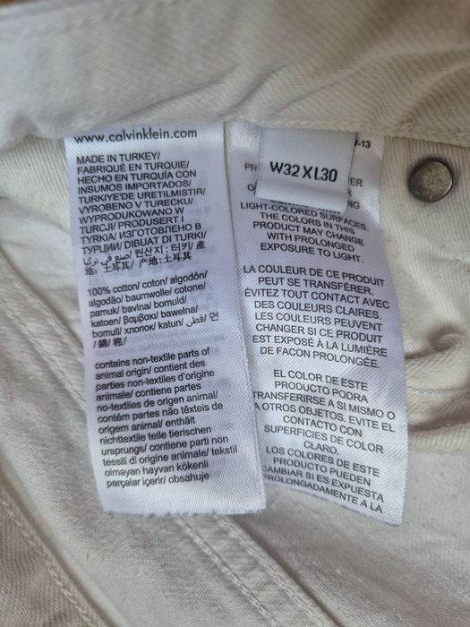 Spodnie Calvin Klein jeans