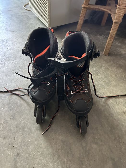 Patins em linha de criança tamanho 32 a 35