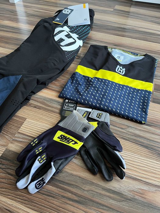 Strój Husqvarna Factory MX (Limited Blue)(cross,quad,enduro,mtb,dh)