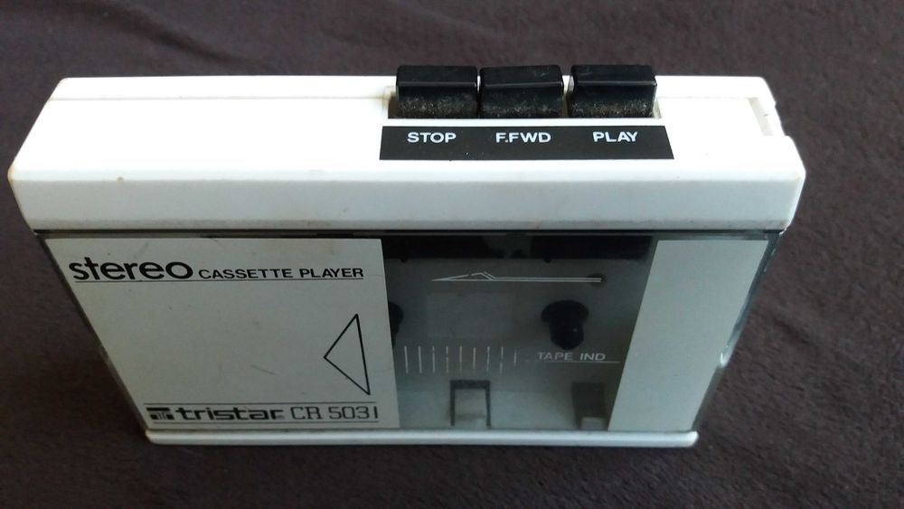 b1 ,Stary walkman stereo kaseta magnetofonowa dla kolekcjonera