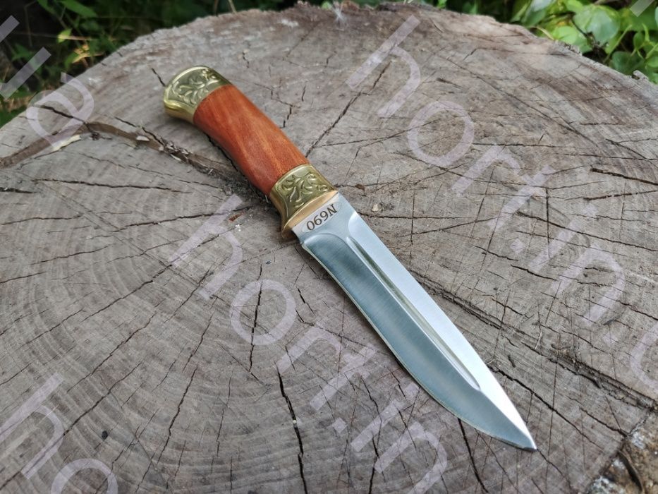 Нож ручной работы "БОЯРИН" сталь N690, ніж мисливський ручної роботи