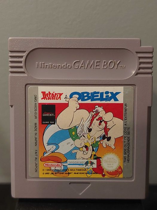 Gra Asterix i Obelix Nintendo GAME BOY DMG-AXOS-EUR 1995 Japan ja Nowa