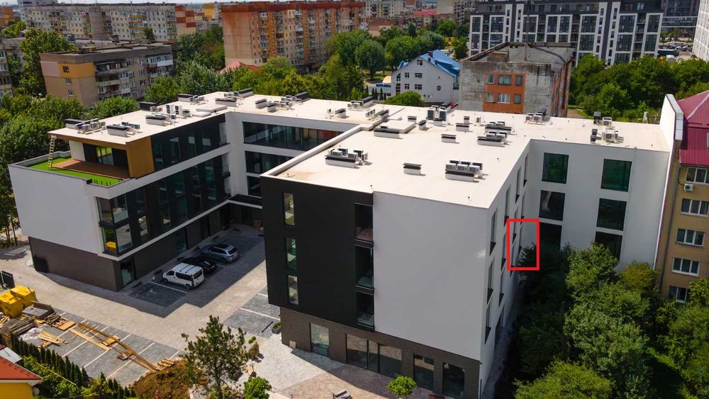 Оренда офісу 40,79 м² у бізнес-центрі UBC, Ужгород | 2 поверх – BC 221