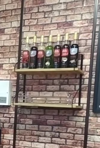 Полка двойная  настенная