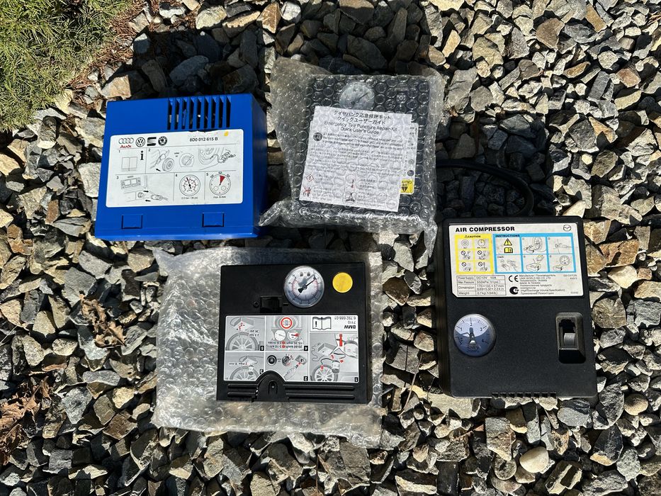 Kompresor pompka samochodowy przenośny nowe volkswagen audi bmw