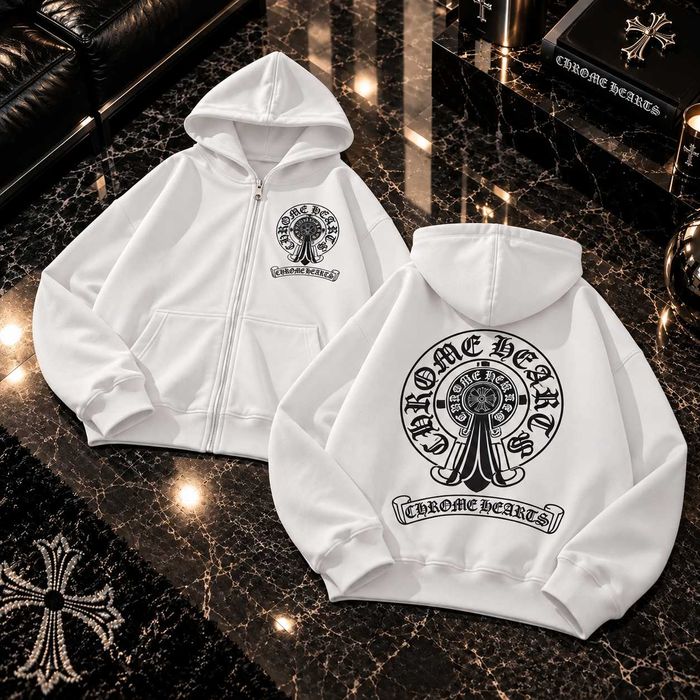 ‼️РОЗПРОДАЖ‼️ Зіп-худ Chrome Hearts, зипка хром хартс/ зіппер/ зіпка /кофта