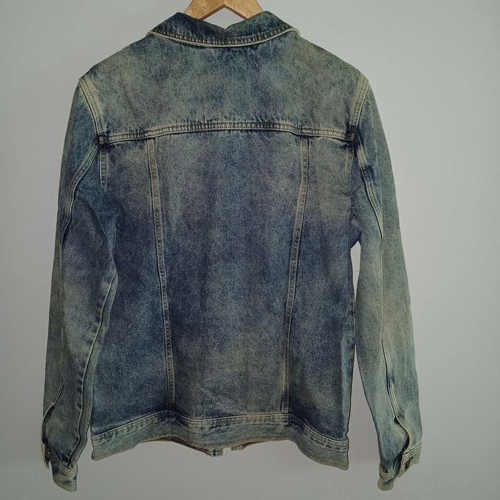 Casaco de ganga azul Pull and Bear