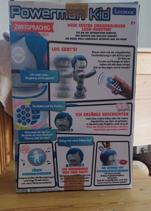 Powerman Kid Inteligentny Interaktywny Robot 4+
