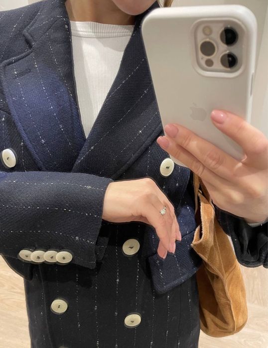Дуже стильне пальто Xs mango стиль old money