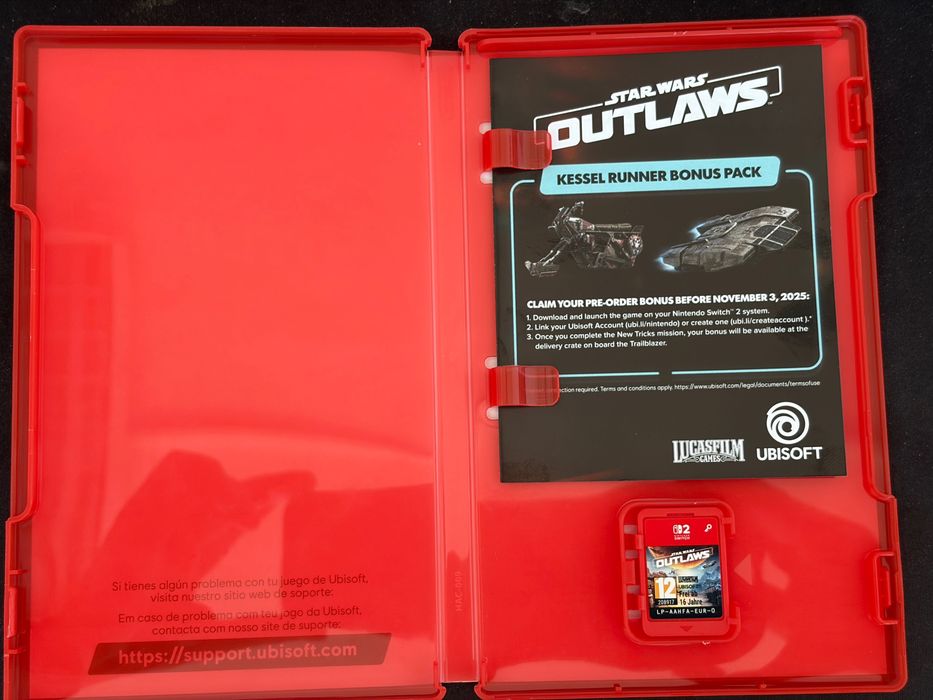 Star Wars Outlaws Gold Edition Nintendo Switch 2