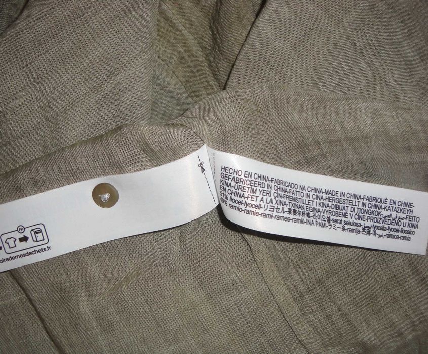 Camisa oversize Massimo Dutti