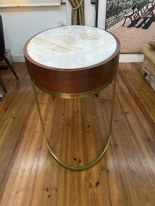 Mesa oval estilo vintage