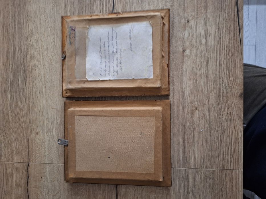 Święte obrazki 3D lentikularne 2 szt. z PRL