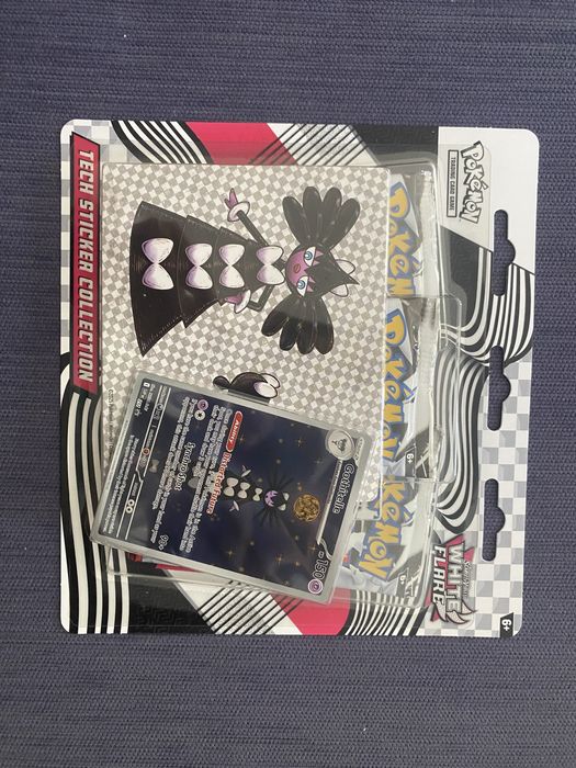 Cartas Pokemon White Flare Gothitelle Tech Sticker Collection Selado